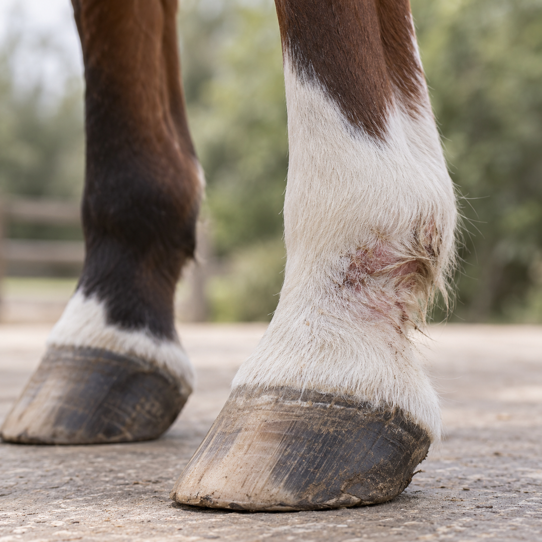 Dermatitis de las cuartillas (Scratches)